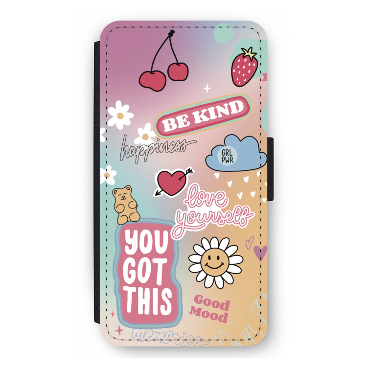 Positivity: iPhone 11 Pro Max Flip Hoesje