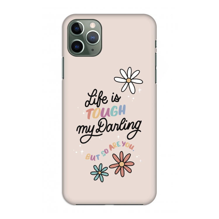 Tough Life: Volledig geprint iPhone 11 Pro Max Hoesje
