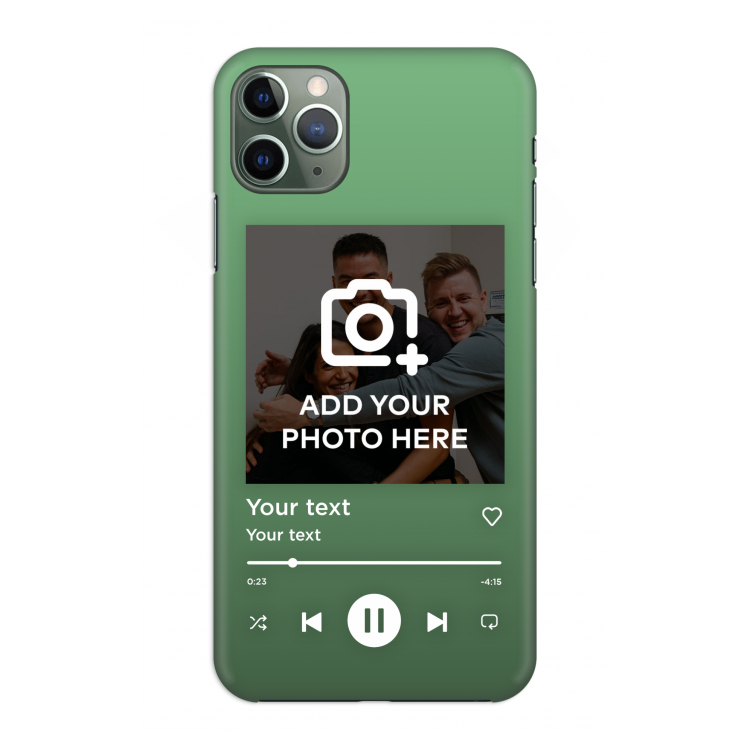 Music Player: Volledig geprint iPhone 11 Pro Max Hoesje