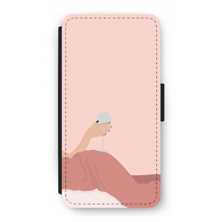 Wine: iPhone 12 Flip Hoesje