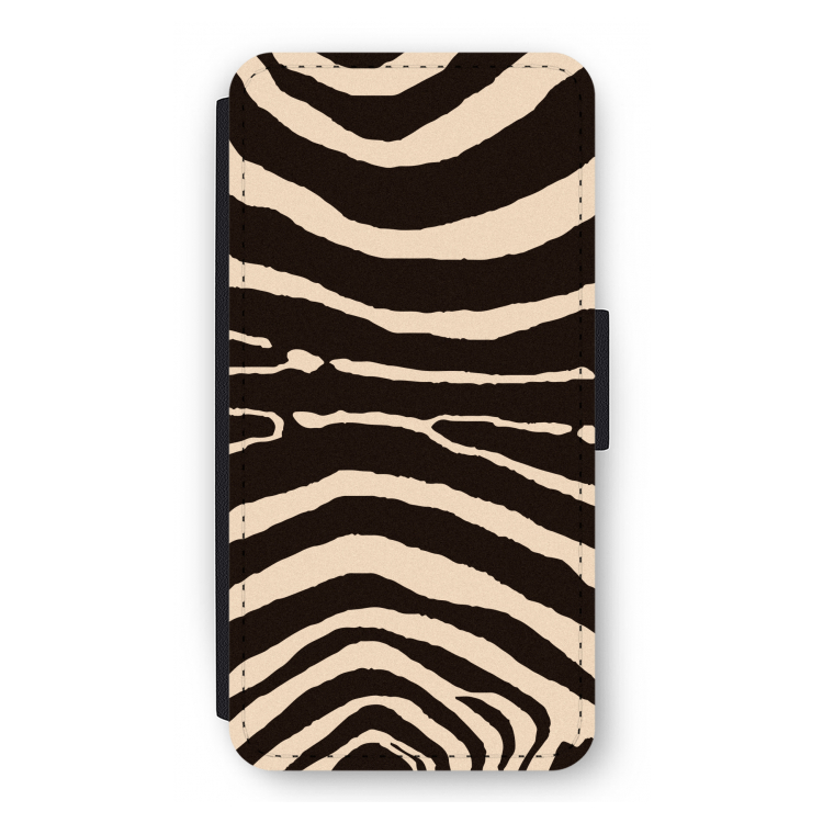 Arizona Zebra: iPhone 12 Flip Hoesje