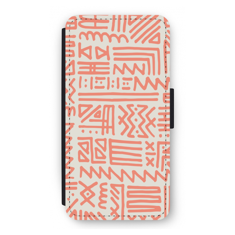 Marrakech Pink: iPhone 12 Flip Hoesje