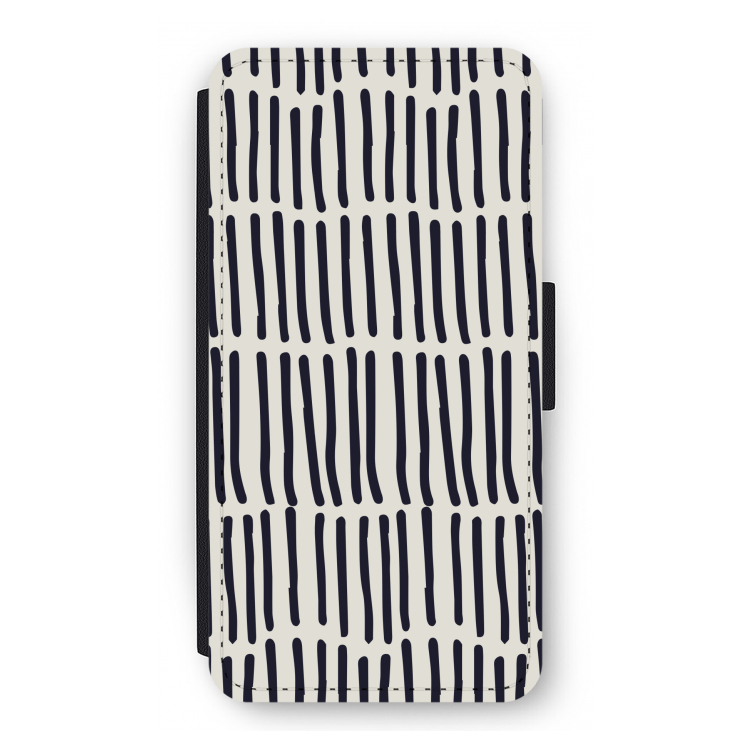 Moroccan stripes: iPhone 12 Flip Hoesje
