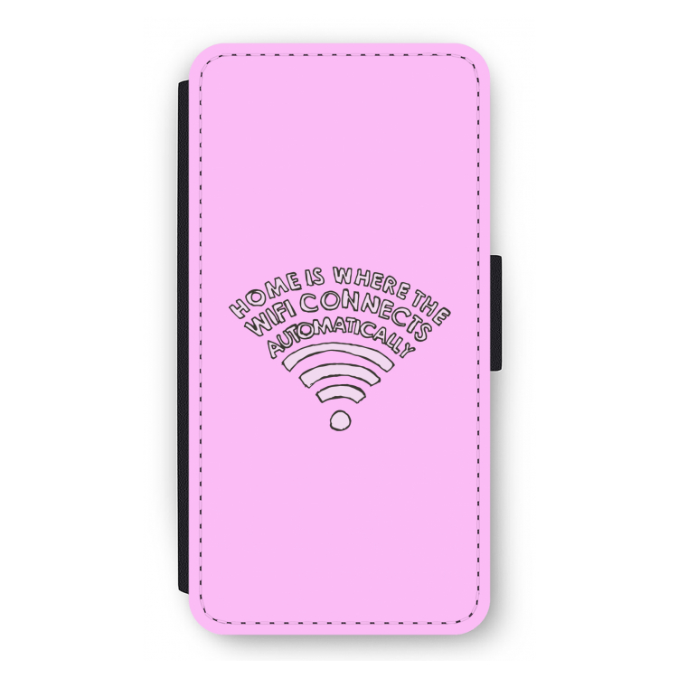 Home Is Where The Wifi Is: iPhone 12 Flip Hoesje