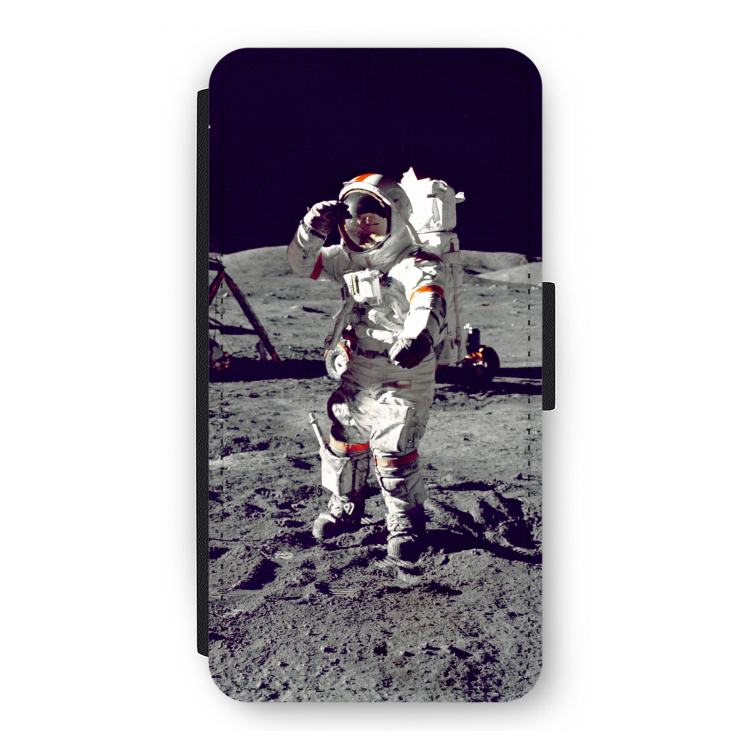 Spaceman: iPhone 12 Flip Hoesje
