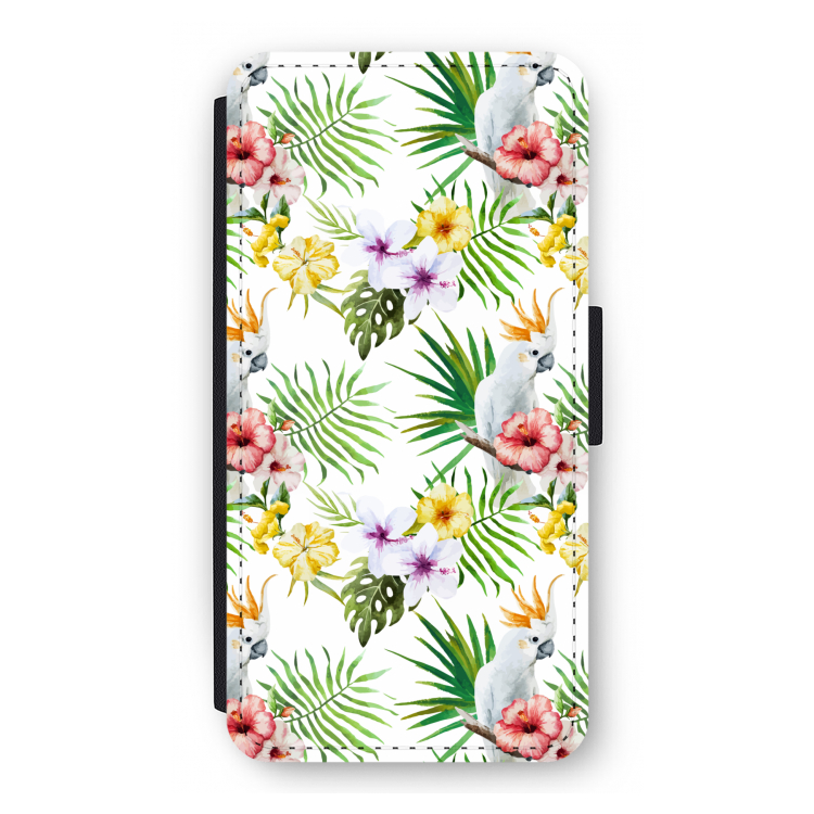 Gele kuif: iPhone 12 Flip Hoesje