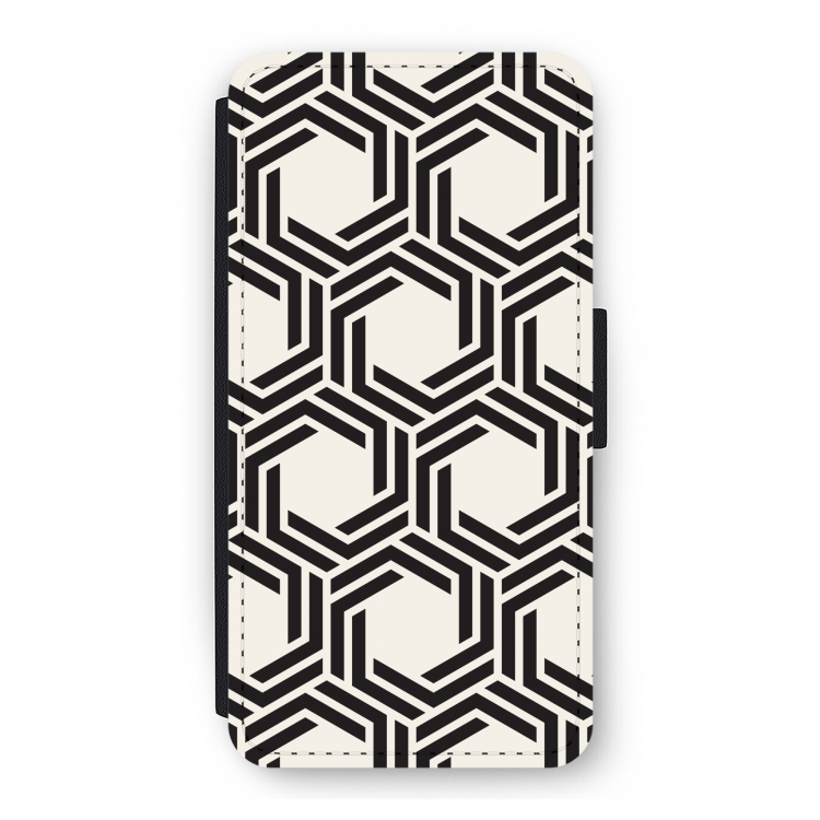Geometrisch patroon: iPhone 12 Flip Hoesje