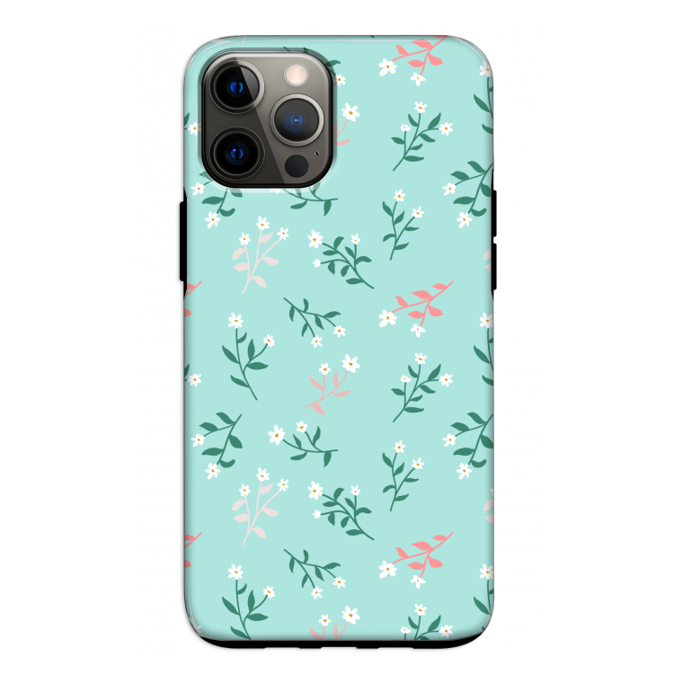 Small white flowers: iPhone 12 Tough Case