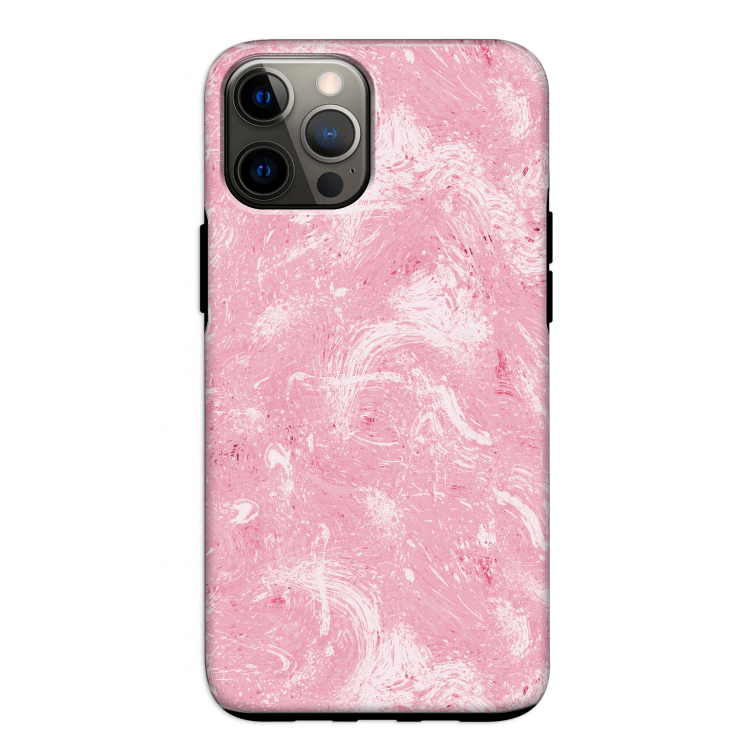 Abstract Painting Pink: iPhone 12 Tough Case