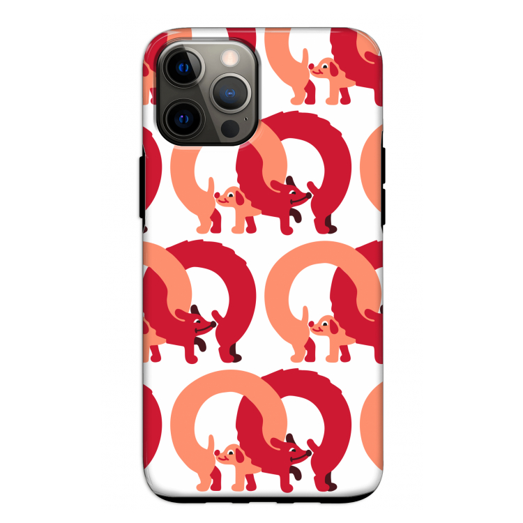 Dogs: iPhone 12 Tough Case