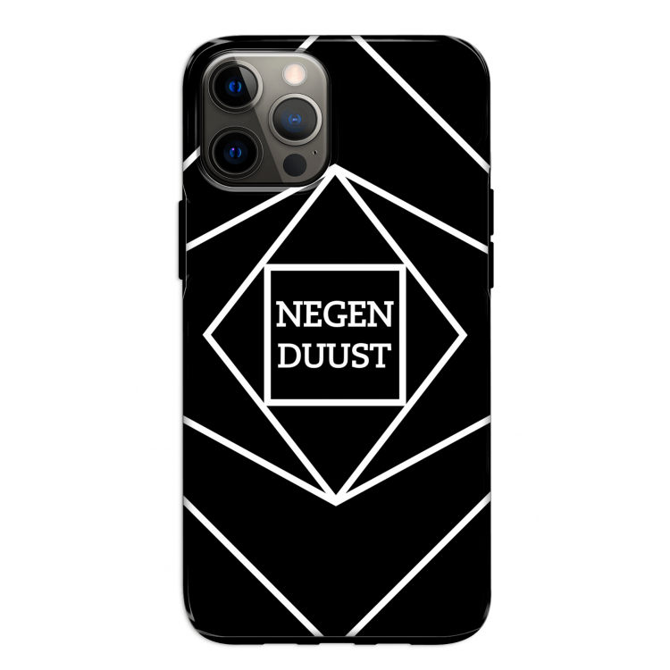 Negenduust geometrisch: iPhone 12 Tough Case