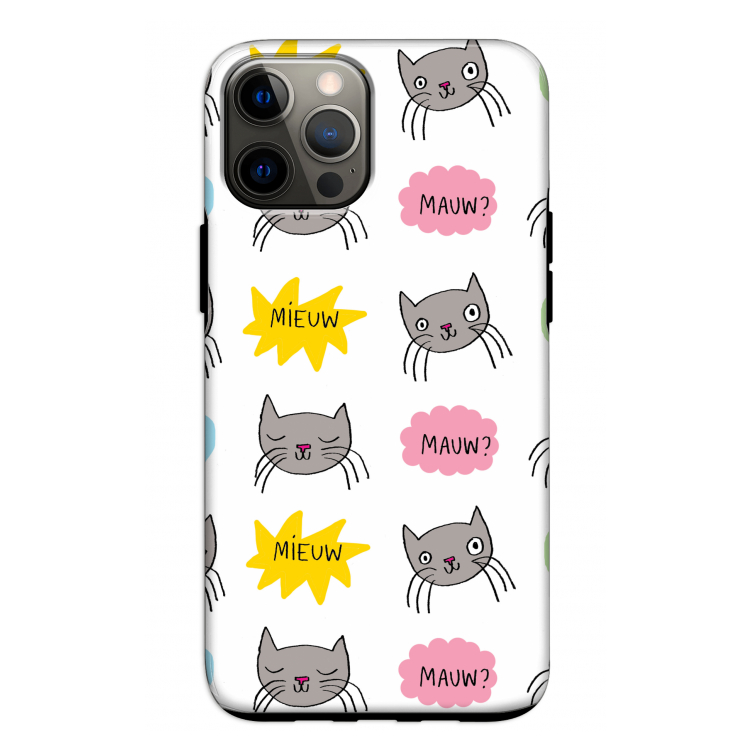 Meow: iPhone 12 Tough Case