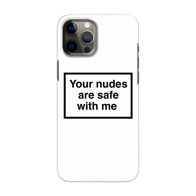 Safe with me: Volledig geprint iPhone 12 Hoesje