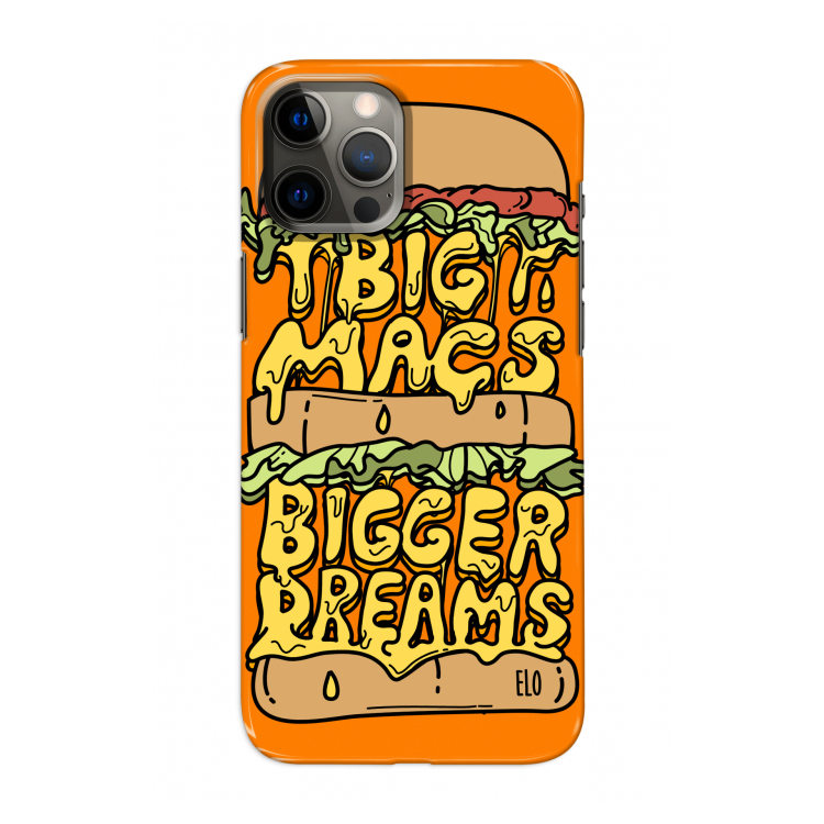 Big Macs Bigger Dreams: Volledig geprint iPhone 12 Hoesje