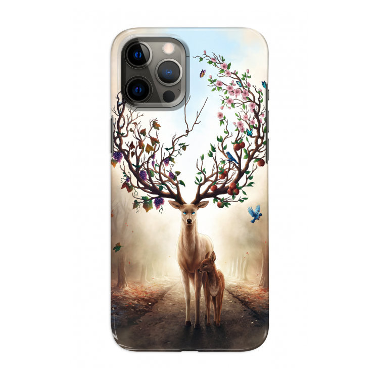 Seasons Change: Volledig geprint iPhone 12 Hoesje