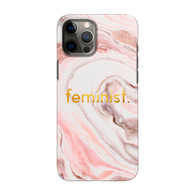 Feminist: Volledig geprint iPhone 12 Hoesje