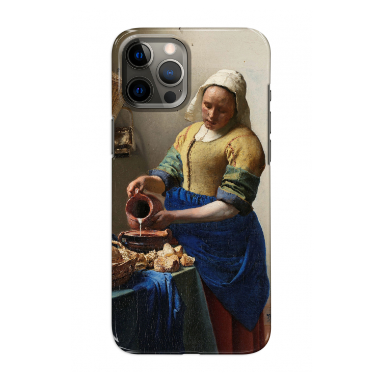 The Milkmaid: Volledig geprint iPhone 12 Hoesje