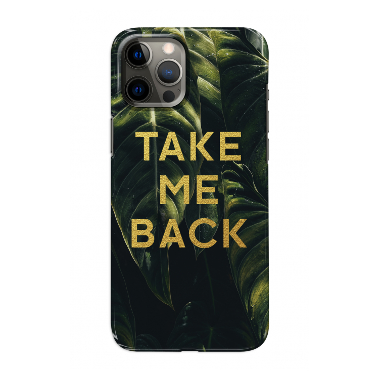 Take me back: Volledig geprint iPhone 12 Hoesje
