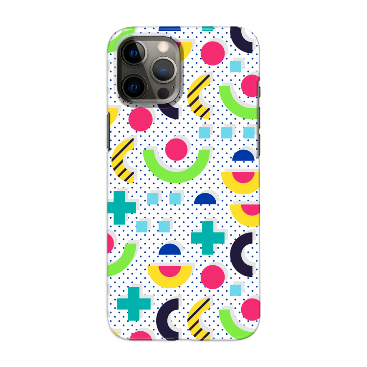 8-bit N°1: Volledig geprint iPhone 12 Hoesje