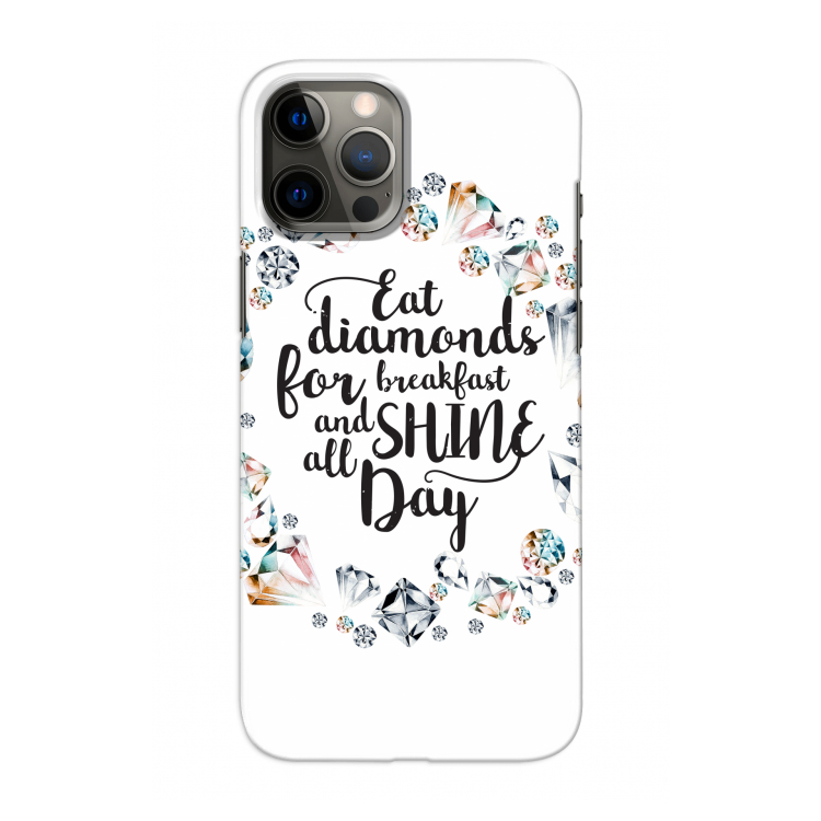 Diamonds: Volledig geprint iPhone 12 Hoesje