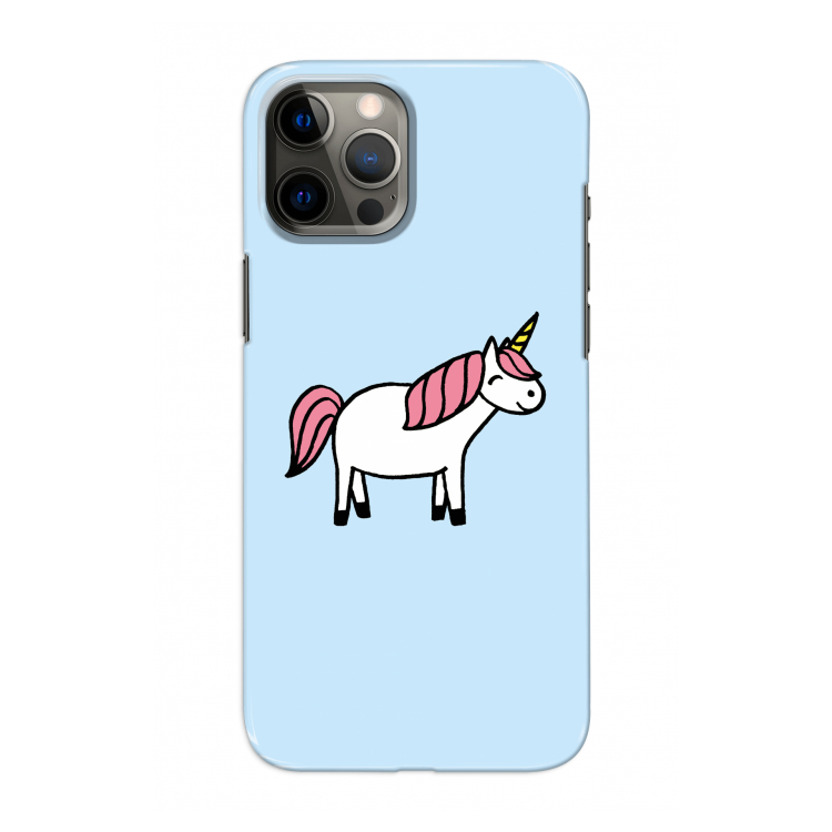 Eenhoorn: Volledig geprint iPhone 12 Hoesje
