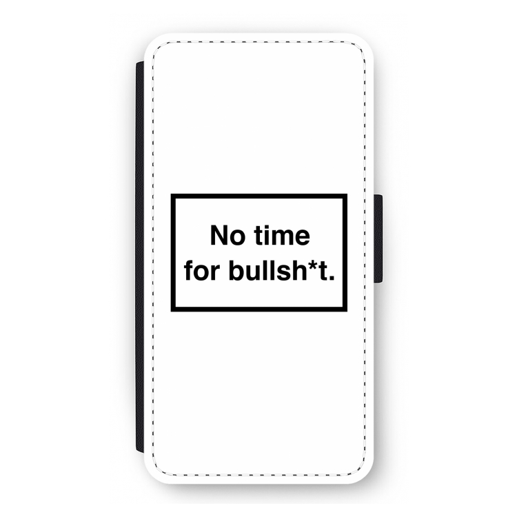 No time: iPhone 12 Flip Hoesje