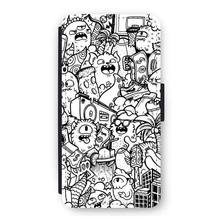 Vexx City #2: iPhone 12 Flip Hoesje