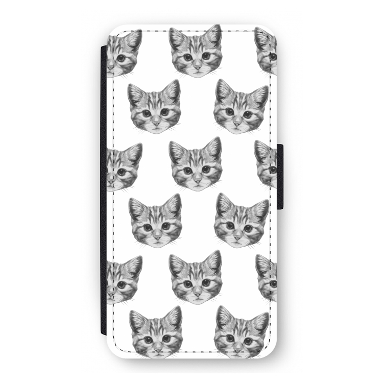 Kitten: iPhone 12 Flip Hoesje