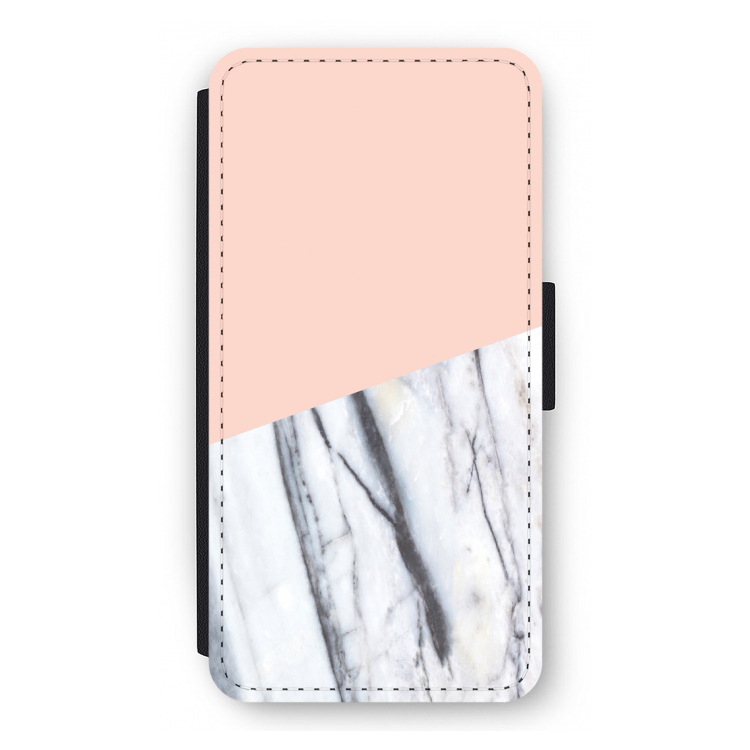 A touch of peach: iPhone 12 Flip Hoesje