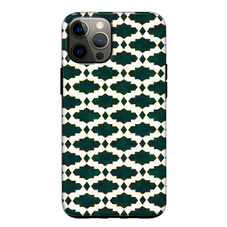 Moroccan tiles: iPhone 12 Tough Case