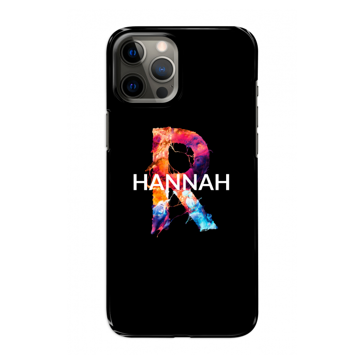 Abstract Spectrum: Volledig geprint iPhone 12 Hoesje