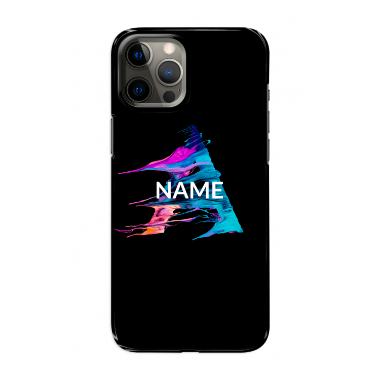 Abstract Spectrum: Volledig geprint iPhone 12 Hoesje