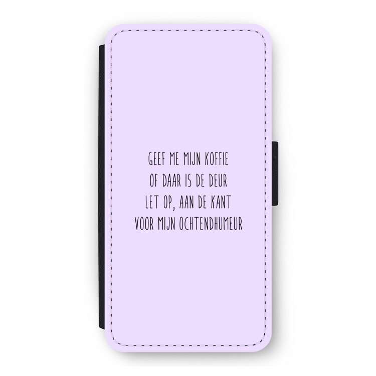Ochtendhumeur: iPhone 12 Flip Hoesje