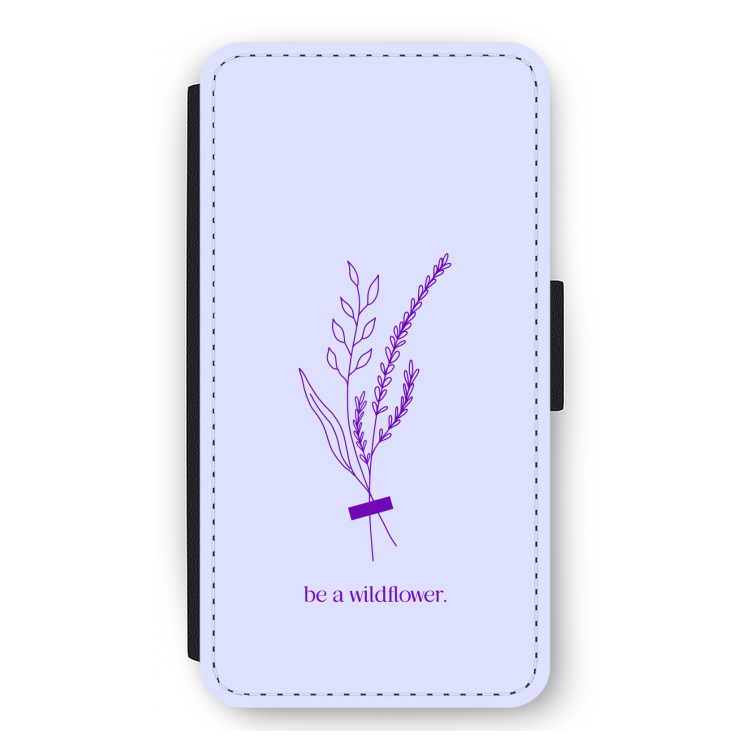 Be a wildflower: iPhone 12 mini Flip Hoesje