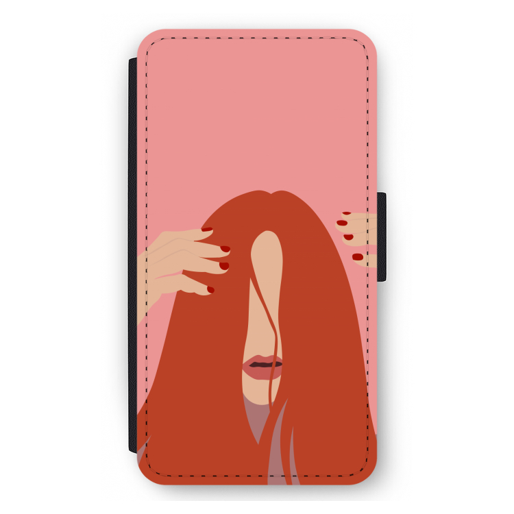 Woke up like this: iPhone 12 mini Flip Hoesje