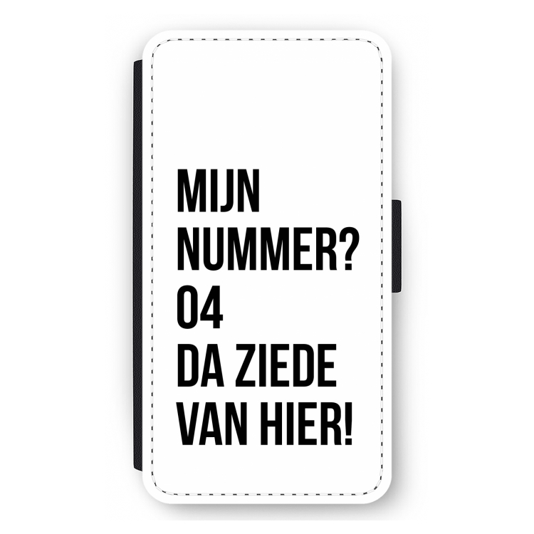 Da ziede van hier: iPhone 12 mini Flip Hoesje