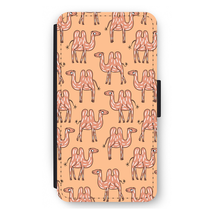 Kameel: iPhone 12 mini Flip Hoesje