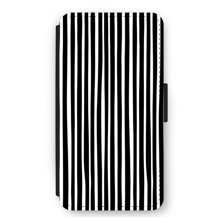 Stripes: iPhone 12 mini Flip Hoesje