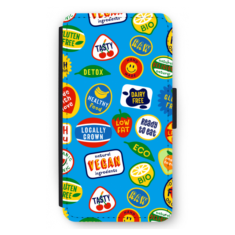 Fruitsticker: iPhone 12 mini Flip Hoesje