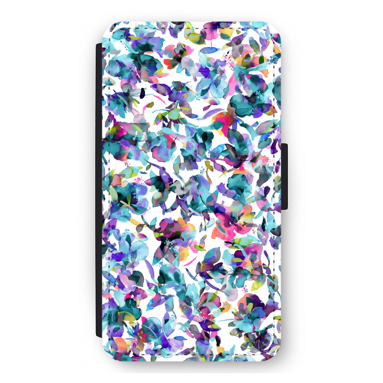 Hibiscus Flowers: iPhone 12 mini Flip Hoesje