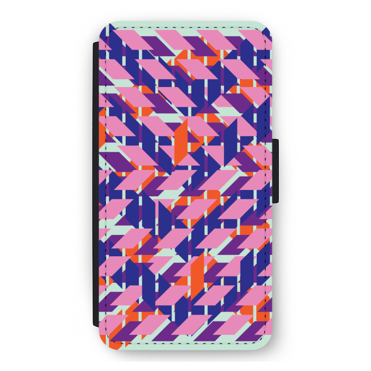 Skew Blush 3: iPhone 12 mini Flip Hoesje