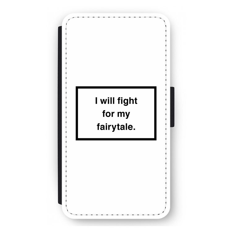 Fight for my fairytale: iPhone 12 mini Flip Hoesje