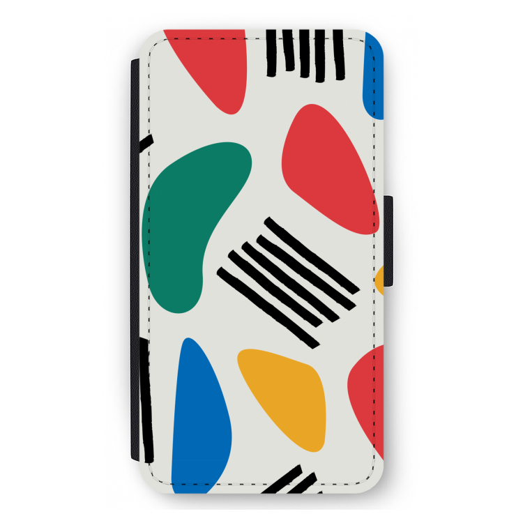 Illustratieve pop 1: iPhone 12 mini Flip Hoesje