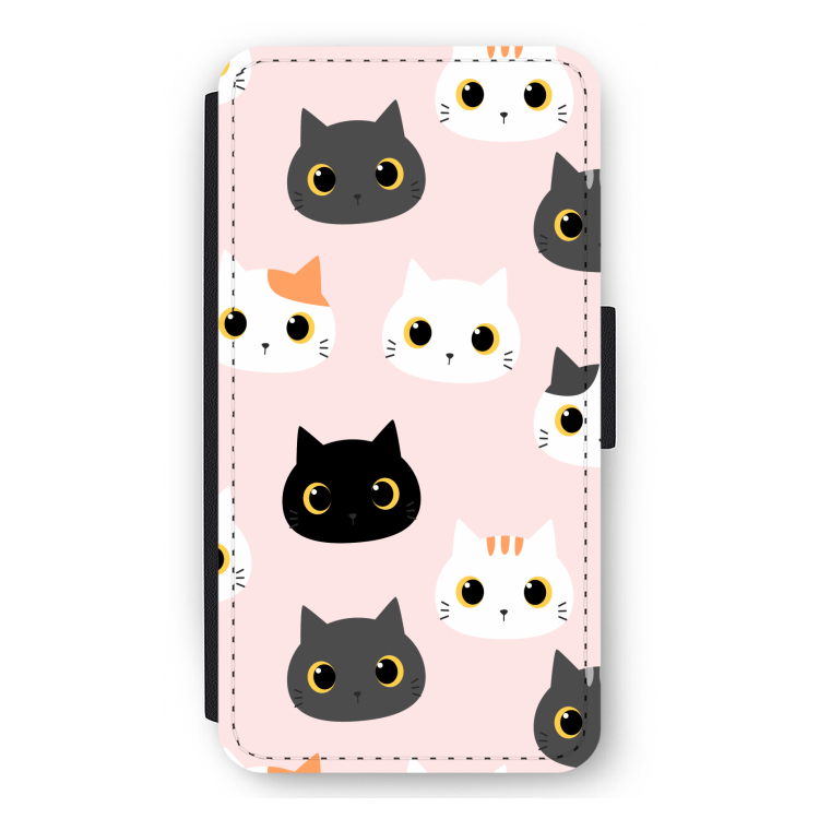 Katten: iPhone 12 mini Flip Hoesje