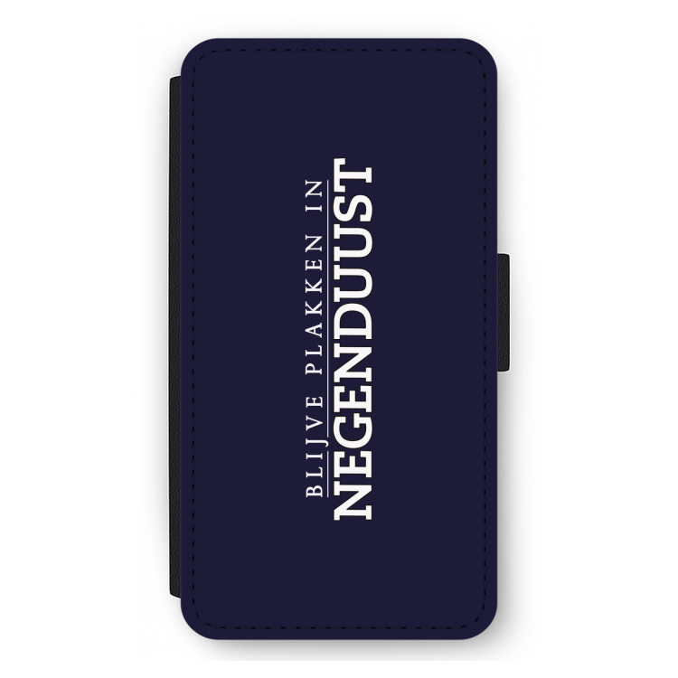 Blijve plakken in Negenduust: iPhone 12 mini Flip Hoesje