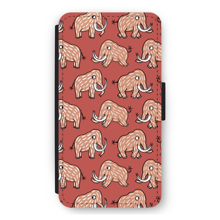 Mammoet: iPhone 12 mini Flip Hoesje
