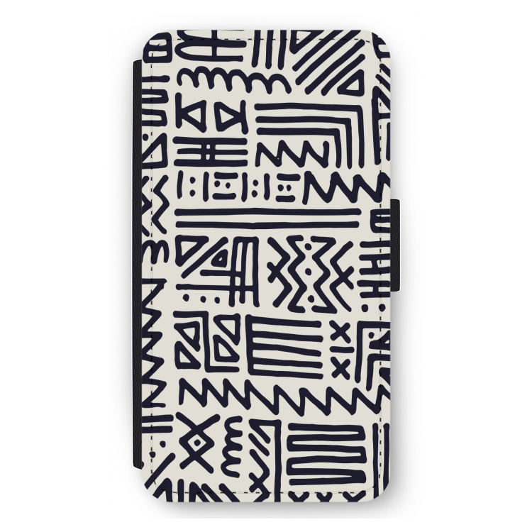 Marrakech print: iPhone 12 mini Flip Hoesje