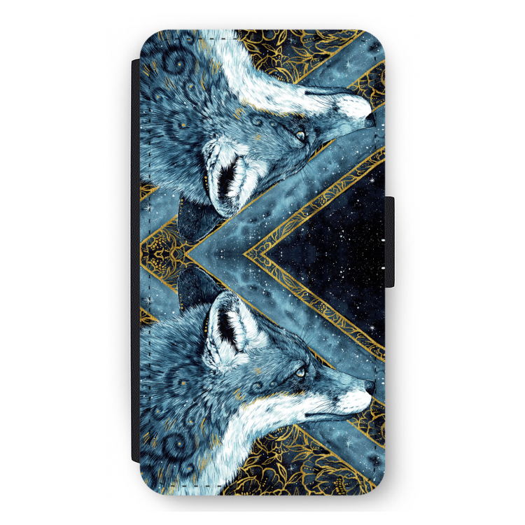 Golden Fox: iPhone 12 mini Flip Hoesje