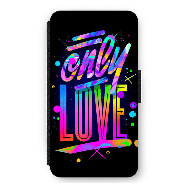 Only Love: iPhone 12 mini Flip Hoesje