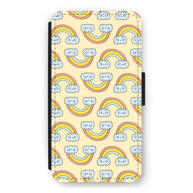 Regenboog: iPhone 12 mini Flip Hoesje